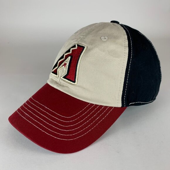 fan favorite Other - Arizona Diamondbacks MLB Black Red Beige Fan Favorite Relaxed Fit Strapback Hat